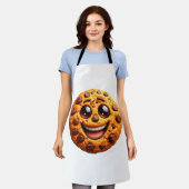 Tablier Un biscuit souriant. (Porté)