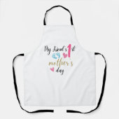 Tablier Un cadeau parfait pour maman (Recto)