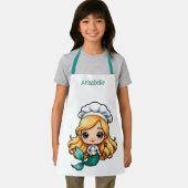 Tablier Un Chef De Sirène Blonde Plutôt Personnalisé (Insitu)