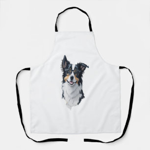 Tablier Un chien mignon Bordure Collie
