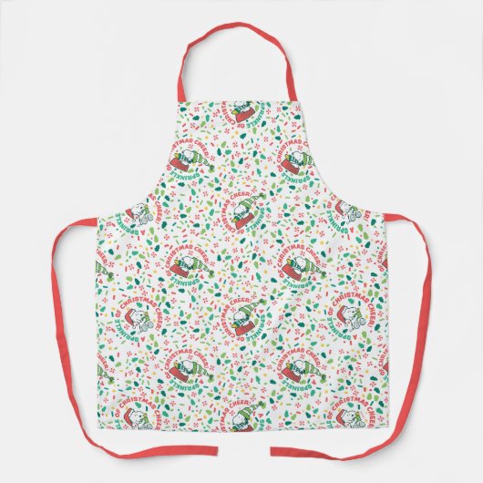 Tablier Un clin d'oeil à Noël Motif (Recto)