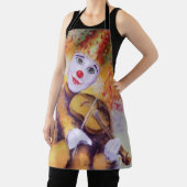 Tablier Un clown doux jouant du violon (Insitu)