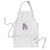 Tablier Un Couple Marié Qui Conduit (Devant)