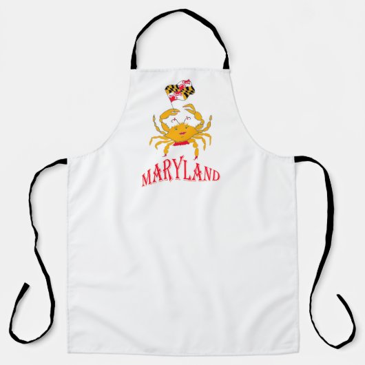 Tablier Un crabe dans le Maryland (Recto)