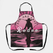 Tablier Un dernier rodéo enterrement de vie de jeune fille (Recto)