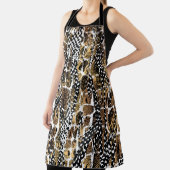 Tablier Un design abstrait qui transforme une peau animale (Insitu)