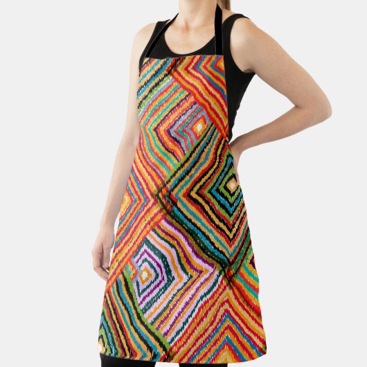 Tablier Un design de patchwork motif transparent. Rangeur (Insitu)