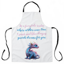 Un dragon rose et bleu vous garde des rêves