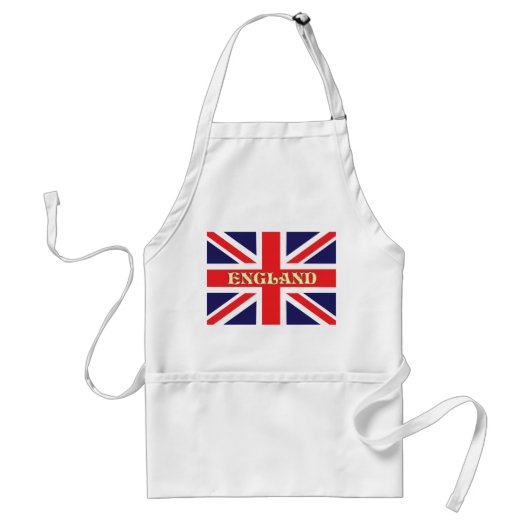 Tablier Un drapeau d'Union Jack avec l'Angleterre en face (Devant)