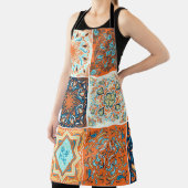 Tablier Un ensemble d'ornements, carreaux de céramique. Mo (Insitu)