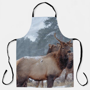 TABLIER UN GROUPE DE DEERS