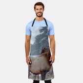 TABLIER UN GROUPE DE DEERS (Porté)