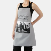 Tablier Un logo personnalisé simple et élégant ici compagn (Insitu)