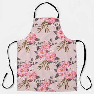 Tablier Un motif magnifique dans les fleurs du jardin. Flo