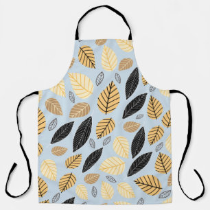 Tablier Un motif sans couture des feuilles d'automne sur l