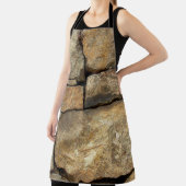 Tablier Un mur en pierre en pavé arrière - plan textu (Insitu)