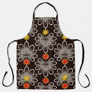Tablier Un ornement graphique motif sans couture. Style fl