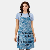 Tablier Un pêcheur brille un Débardeur tout-en-dessus-impr (Porté)