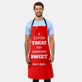 Tablier Un Petit Geste Pour Quelqu'Un De Sucré | Red Valen (Porté)