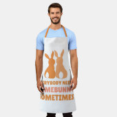 Tablier Un Petit Lapin À Aimer - Apron Pâques (Porté)