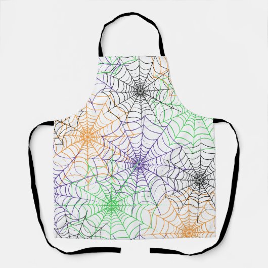 Tablier Un simple Motif Web d'Halloween Spider (Recto)