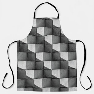 Tablier Un visage de la sculpture "Four Side Pyramid" dans