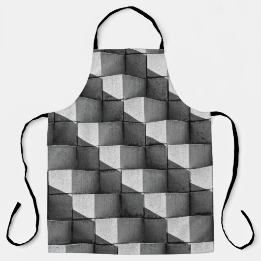 Tablier Un visage de la sculpture "Four Side Pyramid" dans (Recto)