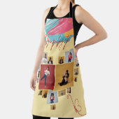 Tablier Unapologetic Personalized Feminine Photo Collage (Insitu)