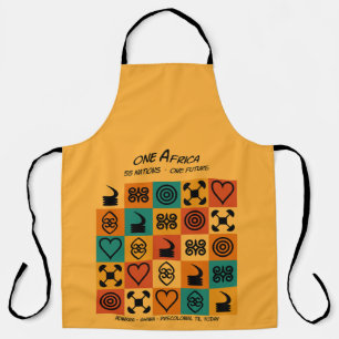 Tablier Une Afrique – Adinkra – Ghana -