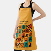 Tablier Une Afrique – Adinkra – Ghana - (Insitu)
