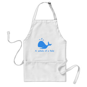 Tablier Une baleine d'un conte !