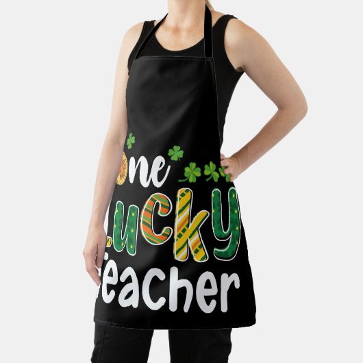 Tablier Une Chancelière chanceuse St Patrick's Day (Insitu)