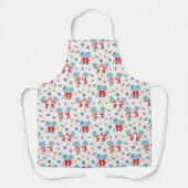Tablier Une chose deux Motif de fête (Recto)