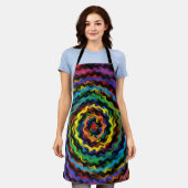 Tablier Une Détonation Colorée (Porté)