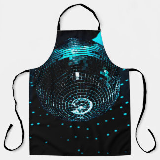 Tablier Une discothèque brillante accrochée à un arrière -