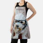 Tablier Une énorme photo de couverture complète avec texte (Insitu)