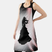 Tablier Une fille tzigane joue du violon (Insitu)