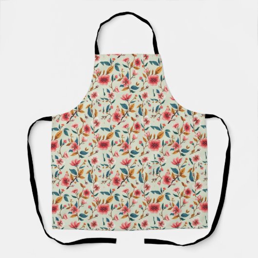 Tablier Une Fleur Tasmanienne Mystère. D1 (Recto)