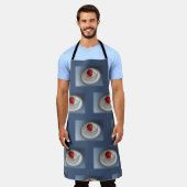 Tablier Une fraise dans une tasse (Porté)