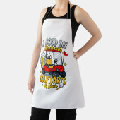 Tablier Une journée de Dieu commence avec des chariots de  (Insitu)