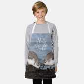 Tablier Une paire de bécasseaux de bécasseaux de bécasseau (Porté)