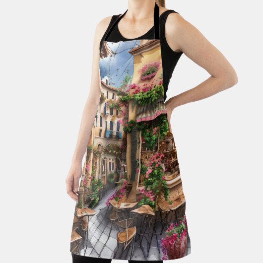 Tablier Une scène de rue italienne Ephemera Design Series (Insitu)