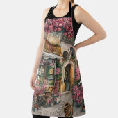 Tablier Une scène de rue italienne Ephemera Design Series  (Insitu)