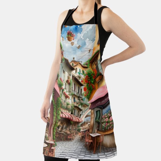 Tablier Une scène de rue italienne Ephemera Design Series (Insitu)