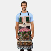 Tablier Une scène de rue italienne Ephemera Design Series  (Porté)