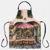 Tablier Une scène de rue italienne Ephemera Design Series  (Recto)
