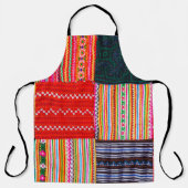 Tablier une surface composée en Patchwork de style asiatiq (Recto)