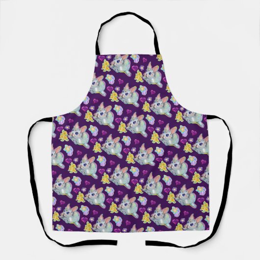 Tablier Unibunny pour bébé magique (Recto)