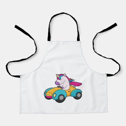 Tablier Unicorn Car (Recto)