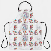 Tablier Unicorne arc-en-ciel (Recto)